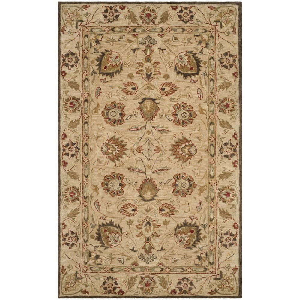 Antiquity Hand Tufted Wool Rug – Luxurious Rectangle Design from India, Perfect for Any Home Decor