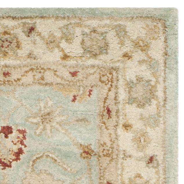 Antiquity Hand-Tufted Persian-Inspired Rug in Rich Colors with Herbal Wash for Timeless Elegance