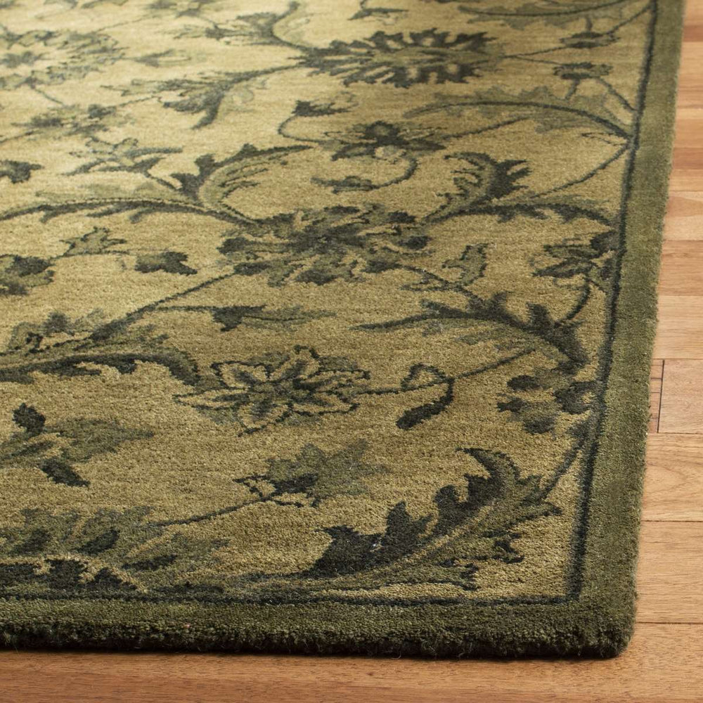 Antiquity Hand Tufted Persian-Inspired Rug in Rich Colors with Herbal Wash and Premium Wool Quality
