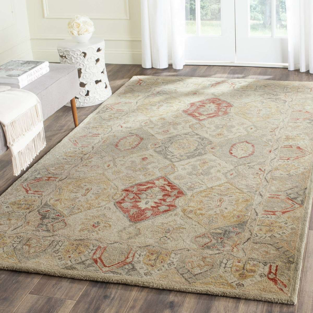 Antiquity Hand Tufted Persian-Inspired Rug – Luxurious 100% Wool with Timeless Elegance and Luster