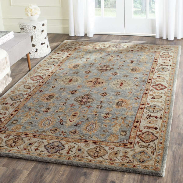 Antiquity Hand-Tufted Persian-Inspired Rug – Luxurious 100% Wool with Timeless Elegance and Luster