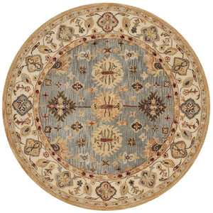 Antiquity Hand-Tufted Persian-Inspired Rug – Luxurious 100% Wool with Timeless Elegance and Luster