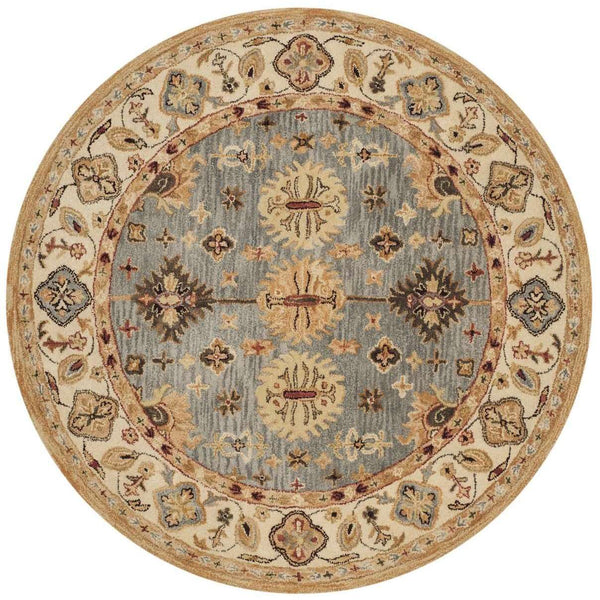 Antiquity Hand-Tufted Persian-Inspired Rug – Luxurious 100% Wool with Timeless Elegance and Luster