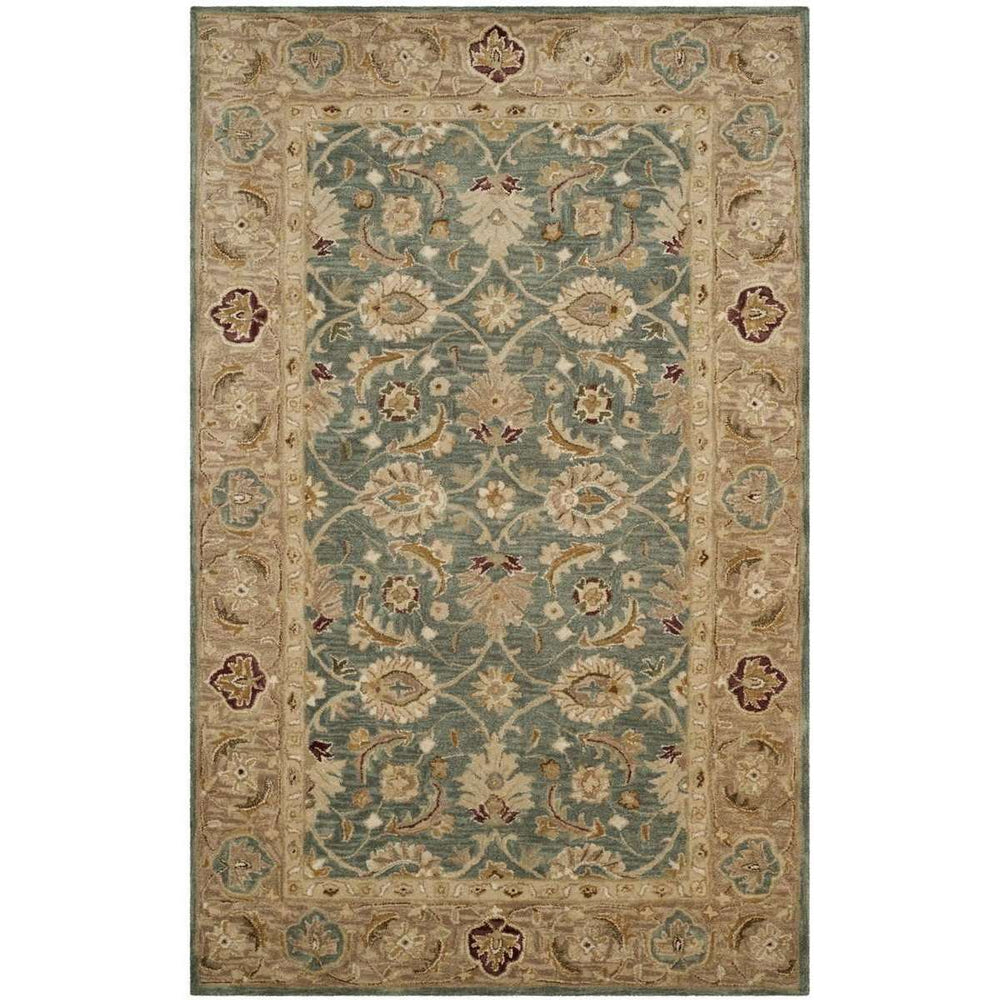 Antiquity Hand-Tufted Persian-Inspired Rug in Rich Colors and Elegant Designs for Timeless Decor