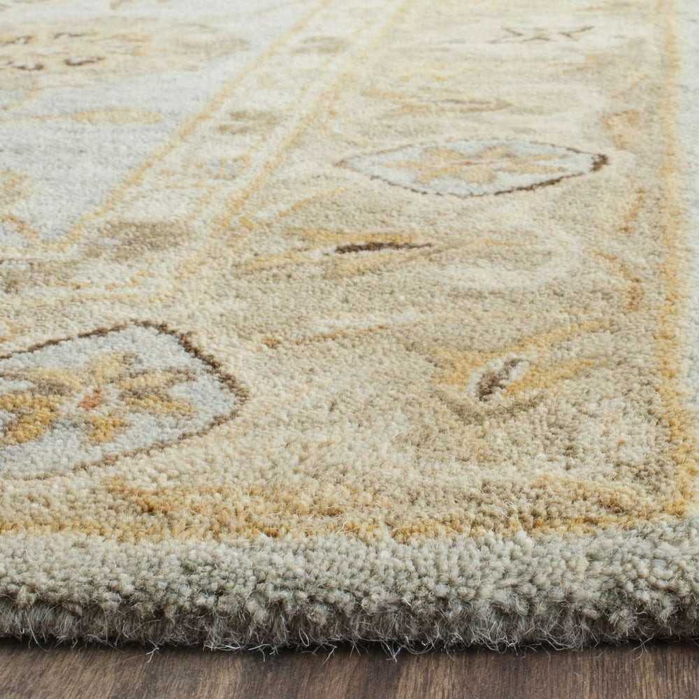 Antiquity Hand-Tufted Persian-Inspired Area Rug: Elegant Design, Rich Colors, Premium Wool Quality