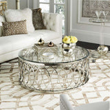 April Coffee Table in Chrome