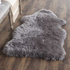 Arctic Hand-Tufted Shag Rug – Luxurious Beige Centerpiece for Rustic and Contemporary Décor