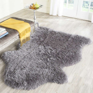 Arctic Hand-Tufted Shag Rug – Luxurious Beige Centerpiece for Rustic and Contemporary Décor