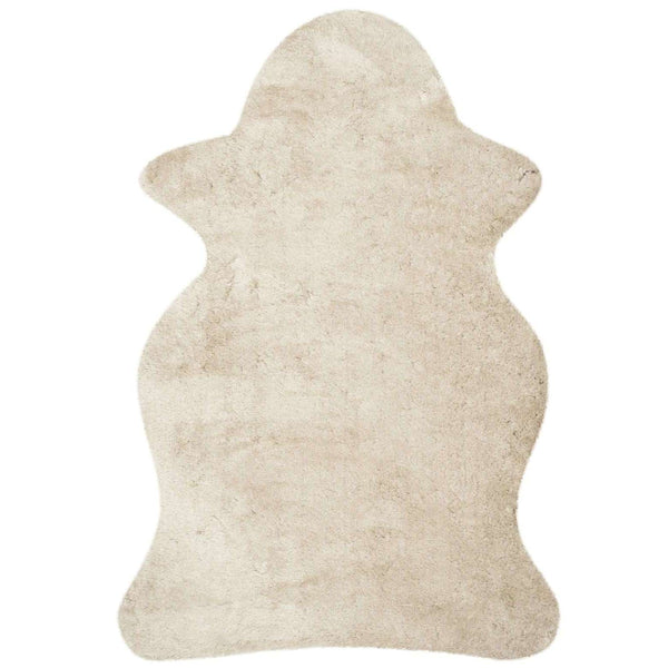 Arctic Hand-Tufted Shag Rug – Luxurious Beige Centerpiece for Rustic and Contemporary Décor