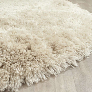 Arctic Hand-Tufted Shag Rug – Luxurious Beige Centerpiece for Rustic and Contemporary Décor