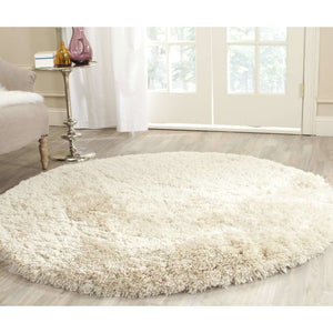 Arctic Hand-Tufted Shag Rug – Luxurious Beige Centerpiece for Rustic and Contemporary Décor