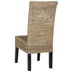 Arjun Wicker Dining Chairs - Set of 2, Elegant High Back Design for Modern and Transitional Spaces