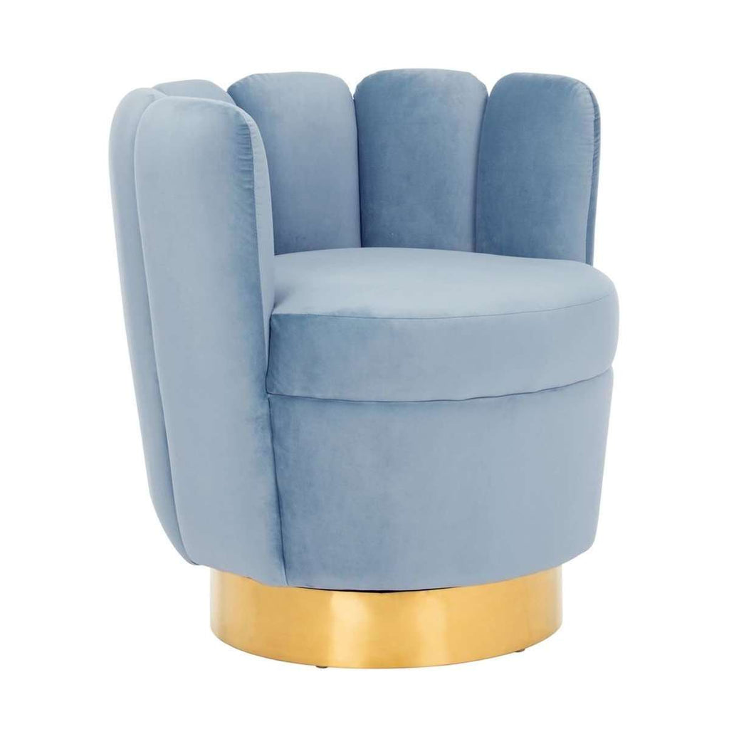 Arrow Channel Tufted Chair