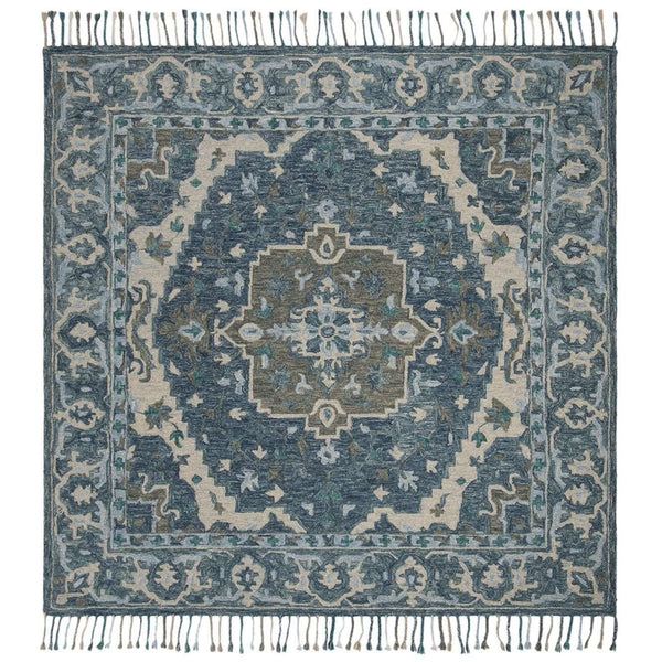 Aspen Hand Tufted Wool Pile Rug - Luxurious Rectangle Design from India, Soft 7MM Pile Height