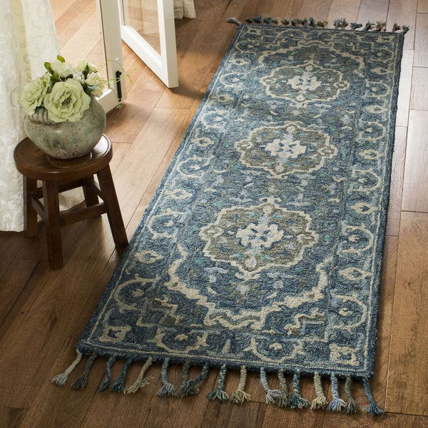 Aspen Hand Tufted Wool Pile Rug - Luxurious Rectangle Design from India, Soft 7MM Pile Height