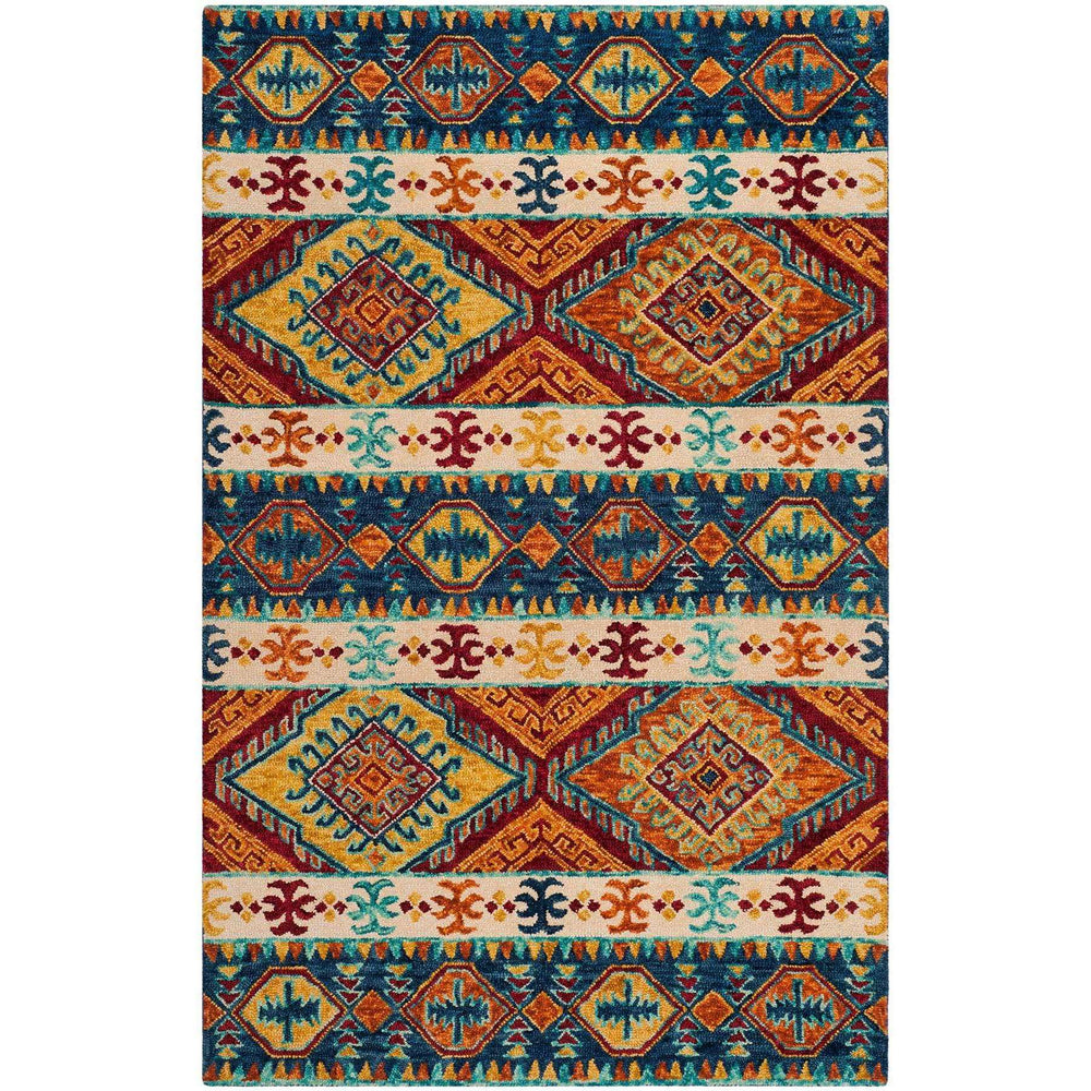 Aspen Hand Tufted Wool Rug - Elegant Rectangle Design with 7MM Pile Height, Crafted in India