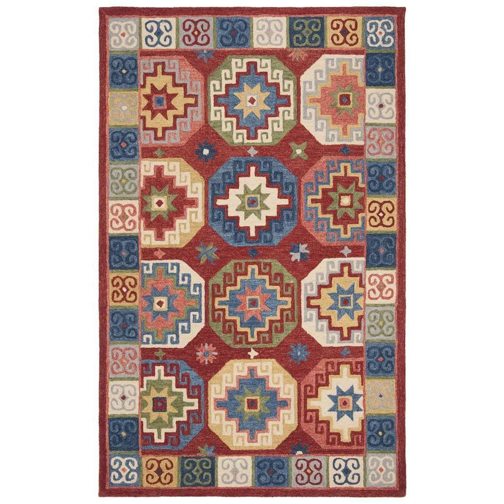 Aspen APN802 Hand Tufted Wool and Cotton Rug - Luxurious Design for Cozy Home Decor Elegance