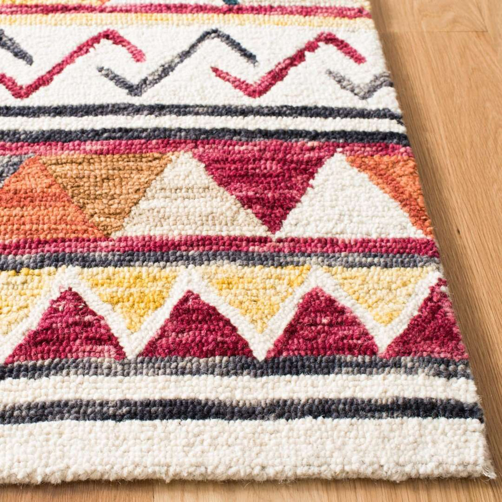 Aspen Hand Tufted Wool Rug - Luxurious Rectangle Design from India with Soft .39" Pile Height