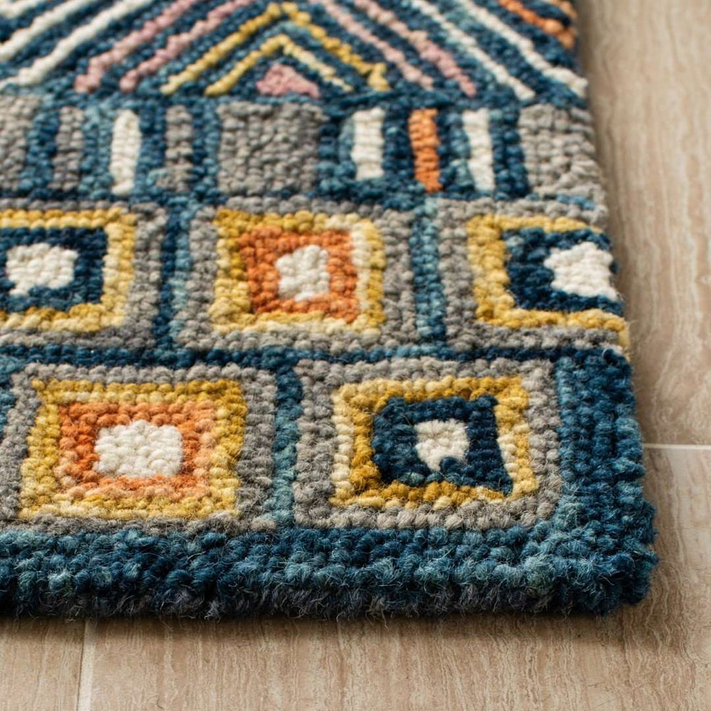 Aspen Hand Tufted Wool Rug - Elegant Rectangle Design from India with Luxurious Softness and Style