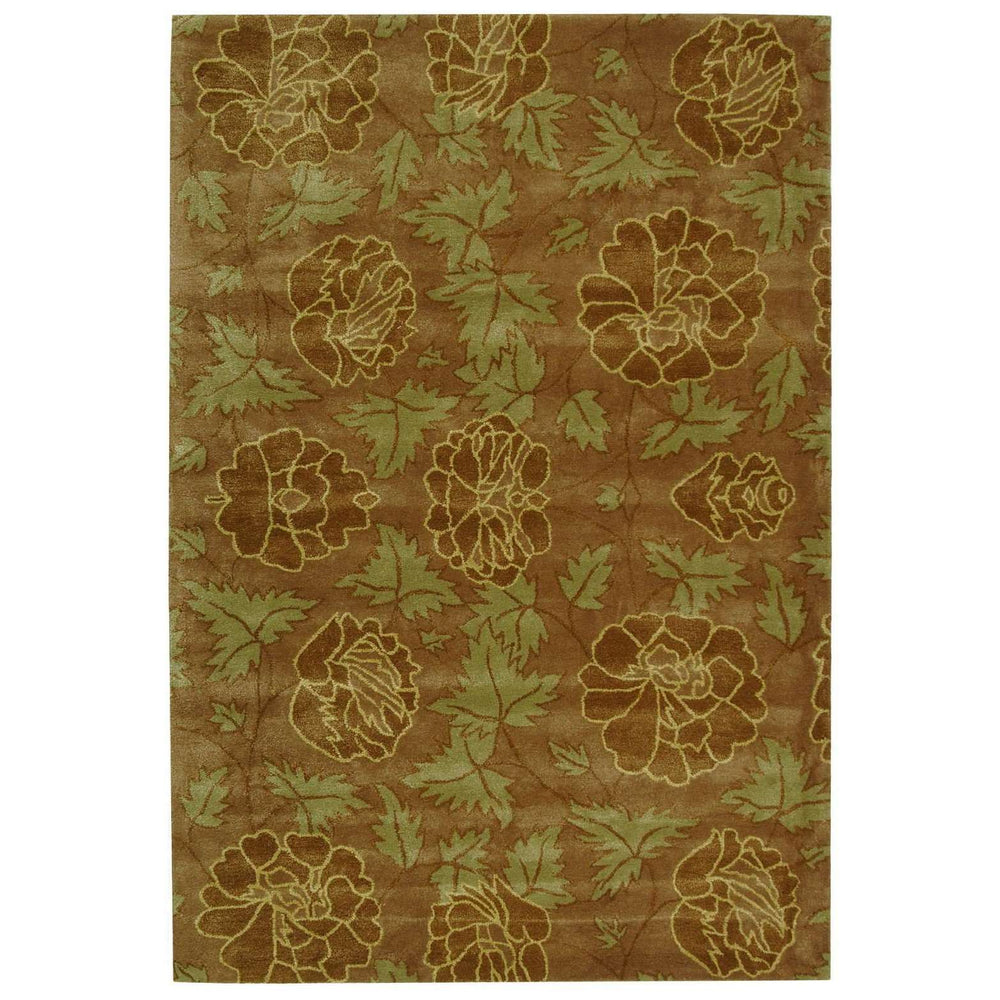 Assort Hand Tufted Rectangle Rug - Luxurious Wool Pile from India, Unique Design for Your Home