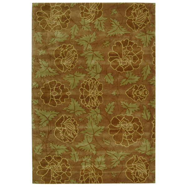 Assort Hand Tufted Rectangle Rug - Luxurious Wool Pile from India, Unique Design for Your Home