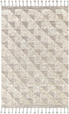 Sahara SAH-2300 Global Wool Rug SAH2300-69 Dark Brown, Ivory, Taupe, Medium Gray 100% Wool 6' x 9'