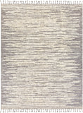 Sahara SAH-2301 Global Wool, Viscose Rug SAH2301-81012 Medium Gray, Cream, Taupe, Dark Brown 80% Wool, 20% Viscose 8'10" x 12'