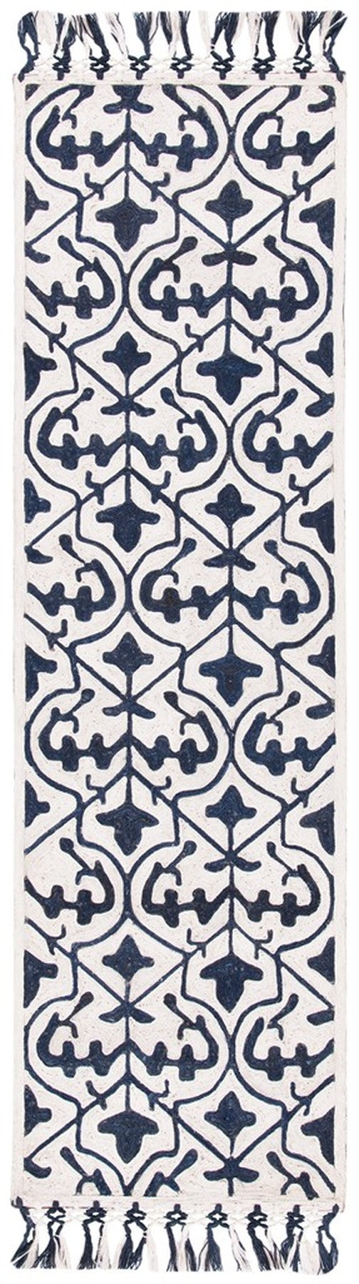 Safavieh Sahara 407 Hand Tufted 80% Polyester and 20% Cotton Contemporary Rug SAH407N-4