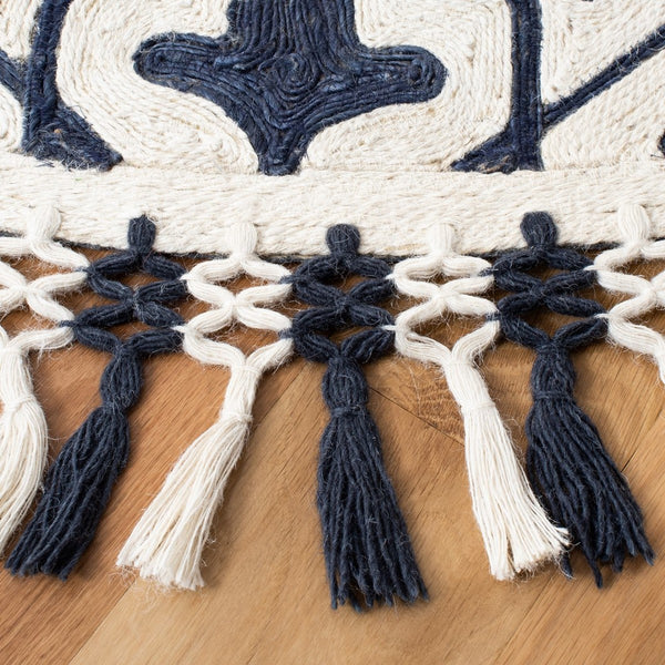 Safavieh Sahara 407 Hand Tufted 80% Polyester and 20% Cotton Contemporary Rug SAH407N-4