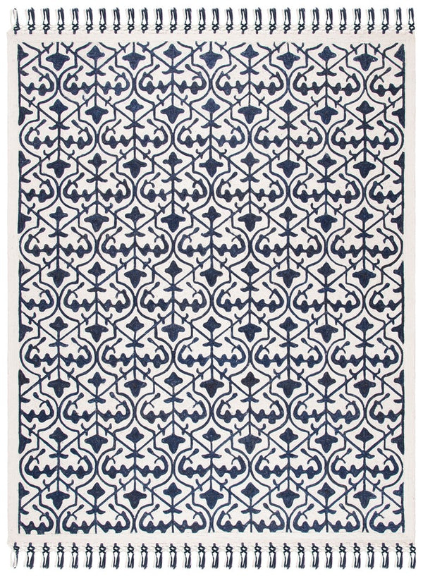 Safavieh Sahara 407 Hand Tufted 80% Polyester and 20% Cotton Contemporary Rug SAH407N-4