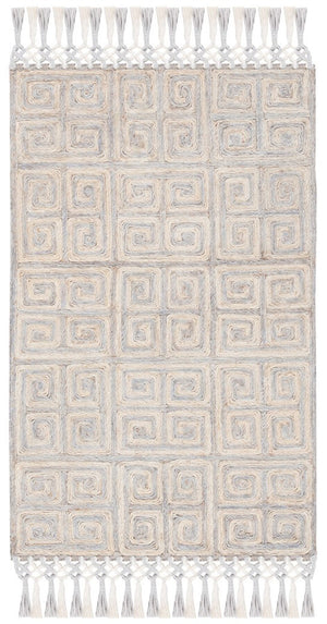 Safavieh Sahara 410 Hand Tufted 80% Polyester and 20% Cotton Contemporary Rug SAH410F-4