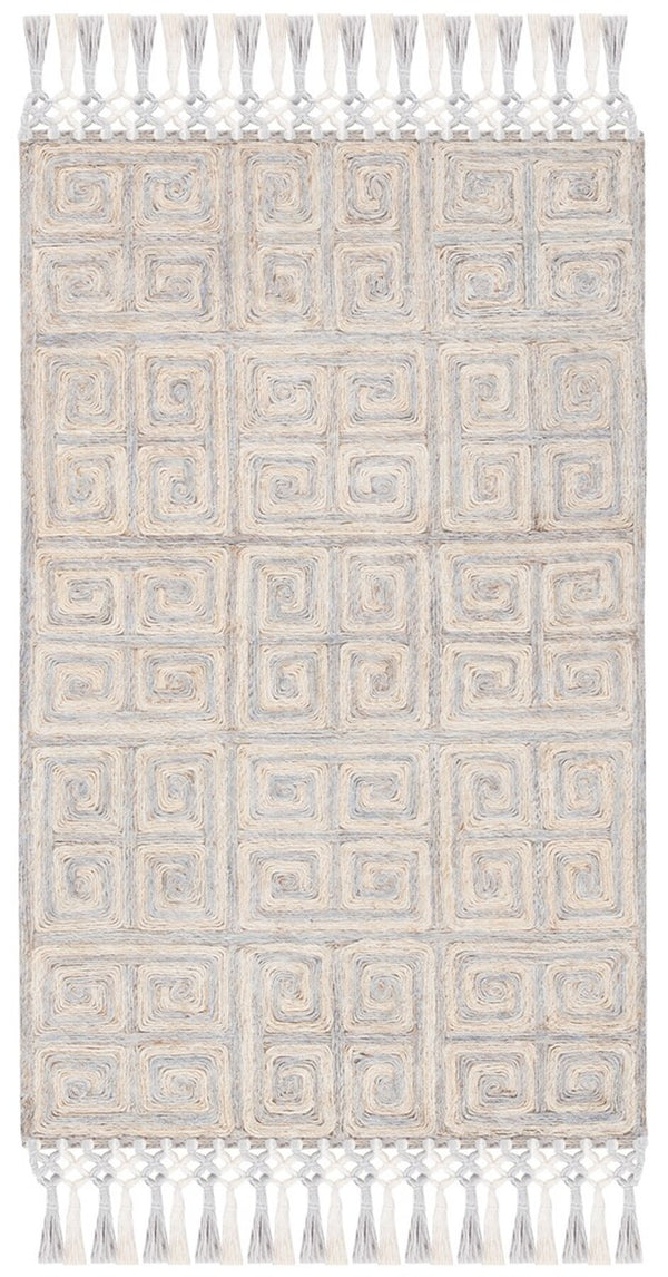 Safavieh Sahara 410 Hand Tufted 80% Polyester and 20% Cotton Contemporary Rug SAH410F-4