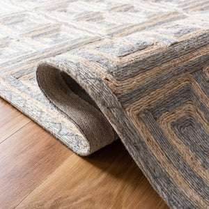 Safavieh Sahara 410 Hand Tufted 80% Polyester and 20% Cotton Contemporary Rug SAH410F-4