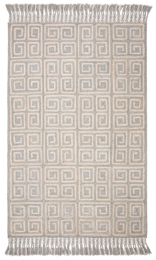 Safavieh Sahara 410 Hand Tufted 80% Polyester and 20% Cotton Contemporary Rug SAH410F-4