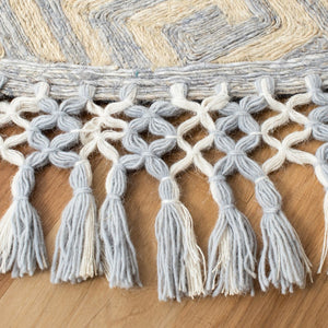 Safavieh Sahara 410 Hand Tufted 80% Polyester and 20% Cotton Contemporary Rug SAH410F-4