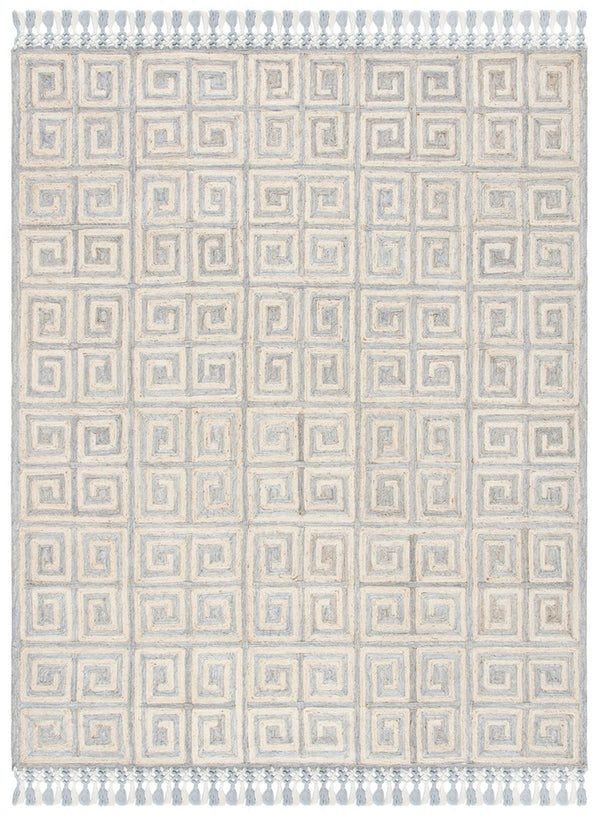 Safavieh Sahara 410 Hand Tufted 80% Polyester and 20% Cotton Contemporary Rug SAH410F-4