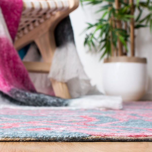 Safavieh Sahara 424 Hand Tufted 80% Polyester and 20% Cotton Contemporary Rug SAH424U-4