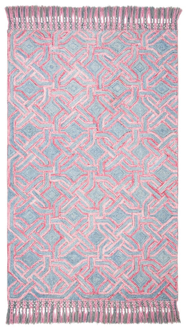 Safavieh Sahara 424 Hand Tufted 80% Polyester and 20% Cotton Contemporary Rug SAH424U-4