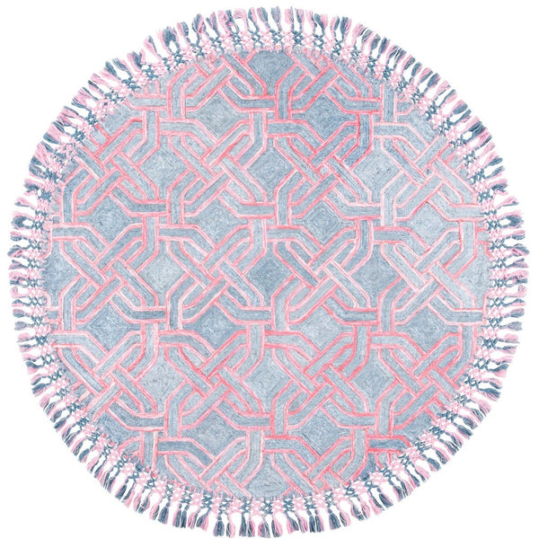 Safavieh Sahara 424 Hand Tufted 80% Polyester and 20% Cotton Contemporary Rug SAH424U-4