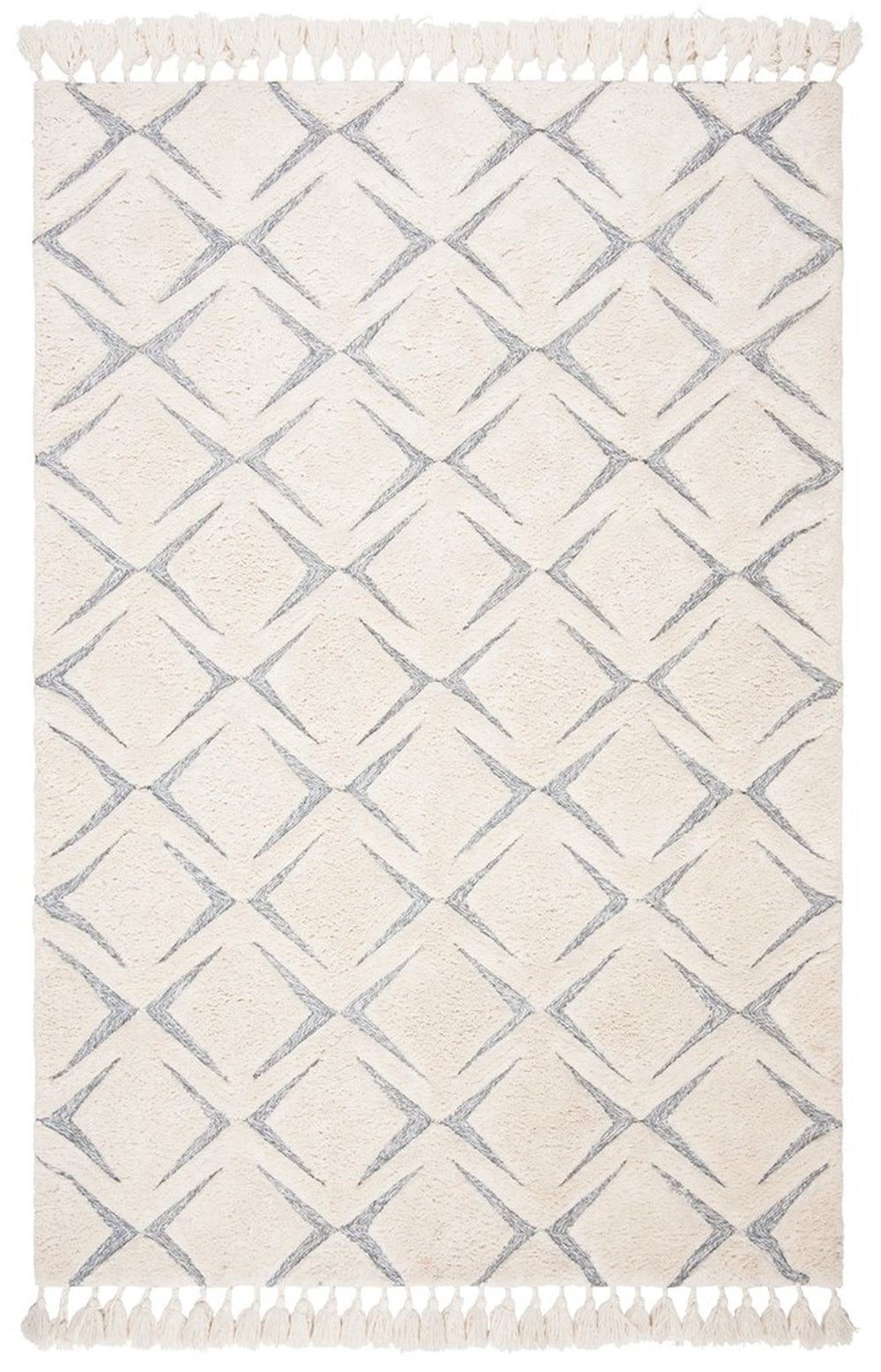 Safavieh Sahara 454 Hand Tufted 80% Polyester and 20% Cotton Contemporary Rug SAH454A-3