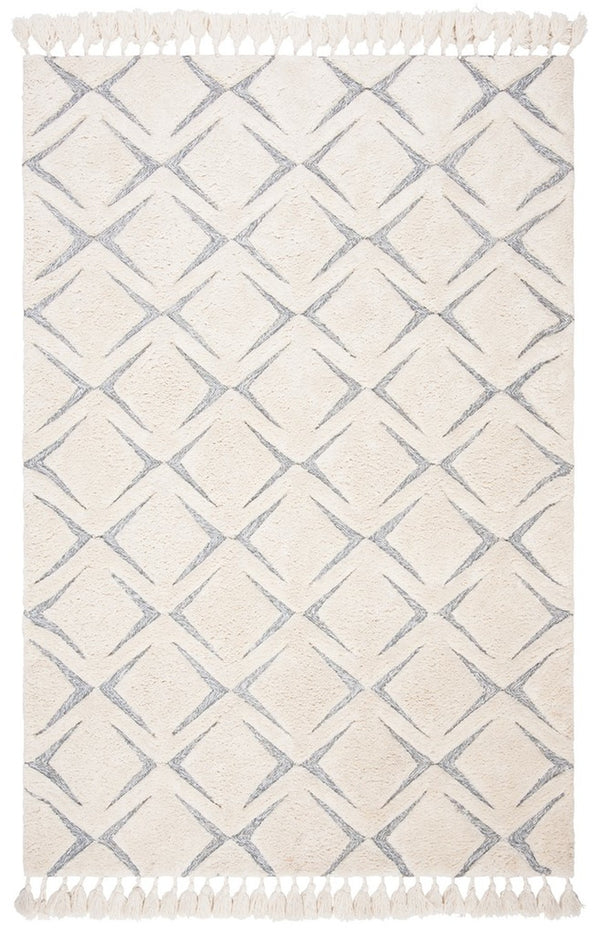 Safavieh Sahara 454 Hand Tufted 80% Polyester and 20% Cotton Contemporary Rug SAH454A-3