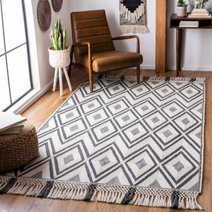 Safavieh Sahara 456 Hand Tufted 80% Jute and 20% Cotton Contemporary Rug SAH456A-4