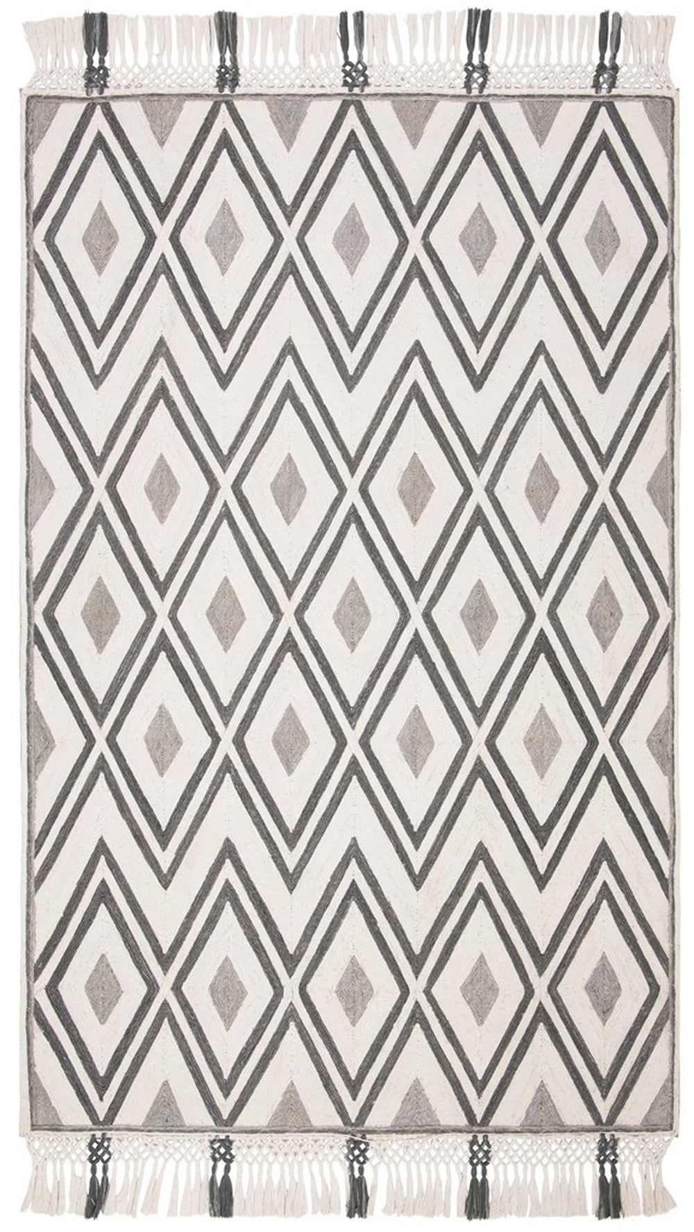 Safavieh Sahara 456 Hand Tufted 80% Jute and 20% Cotton Contemporary Rug SAH456A-4