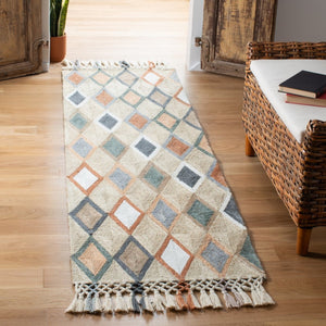 Safavieh Sahara 457 Hand Tufted 80% Jute and 20% Cotton Contemporary Rug SAH457B-4