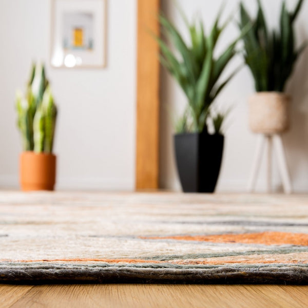 Safavieh Sahara 457 Hand Tufted 80% Jute and 20% Cotton Contemporary Rug SAH457B-4