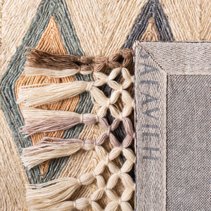 Safavieh Sahara 457 Hand Tufted 80% Jute and 20% Cotton Contemporary Rug SAH457B-4