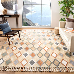 Safavieh Sahara 457 Hand Tufted 80% Jute and 20% Cotton Contemporary Rug SAH457B-4