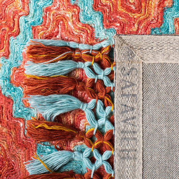 Safavieh Sahara 467 Hand Tufted 80% Polyester and 20% Cotton Contemporary Rug SAH467P-4