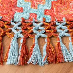 Safavieh Sahara 467 Hand Tufted 80% Polyester and 20% Cotton Contemporary Rug SAH467P-4