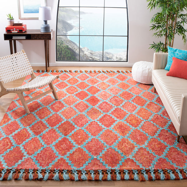 Safavieh Sahara 467 Hand Tufted 80% Polyester and 20% Cotton Contemporary Rug SAH467P-4
